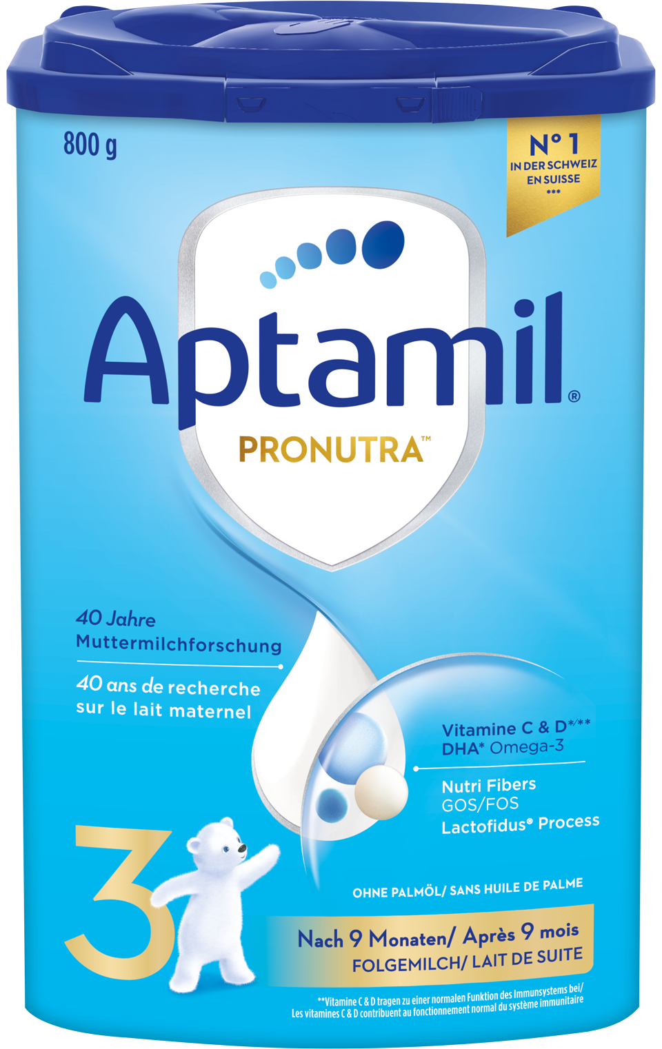 Aptamil Pronutra 3 Lait De Suite Apres 9 Mois Aptaclub