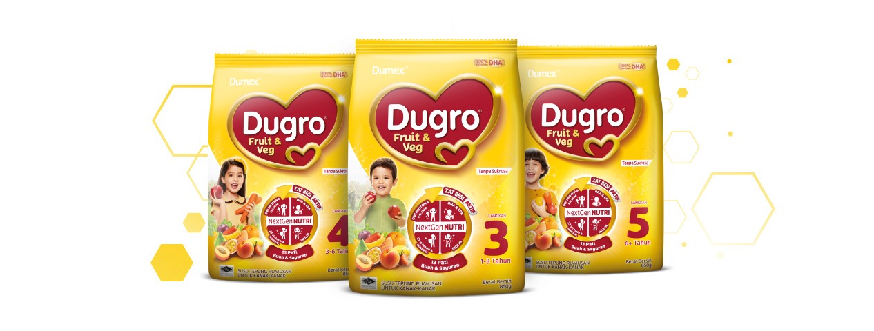 Dugro Fruit Veg Susu Dengan Pati Buah Sayur Dugro My