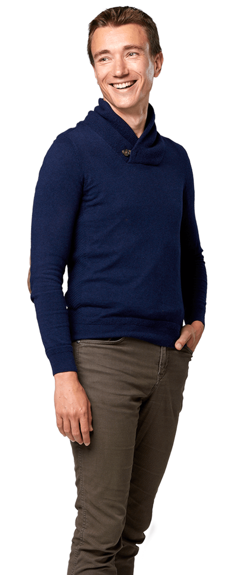 Maxime HR Full Body Pose 2 two thirds